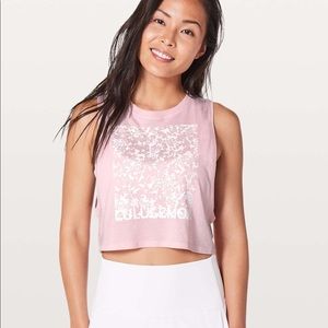 Lululemon Muscle Love Crop Tanks (2)